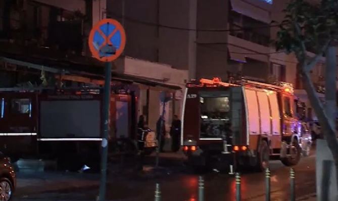 Πυρκαγιά σε κατάστημα επί της οδού Διαμαντίδη στον Κορυδαλλό Αττικής